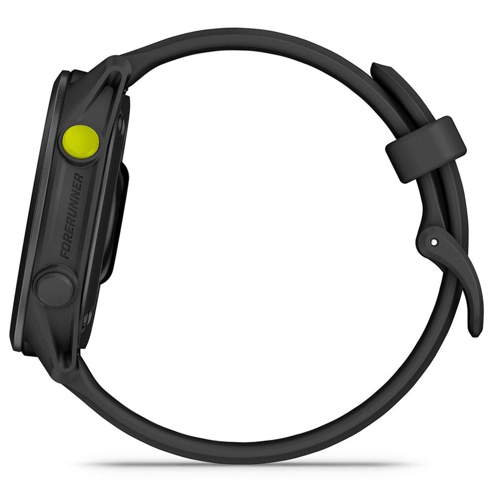 Garmin Forerunner 70 Smartwatch 42mm with Silicone Band in Black, , large