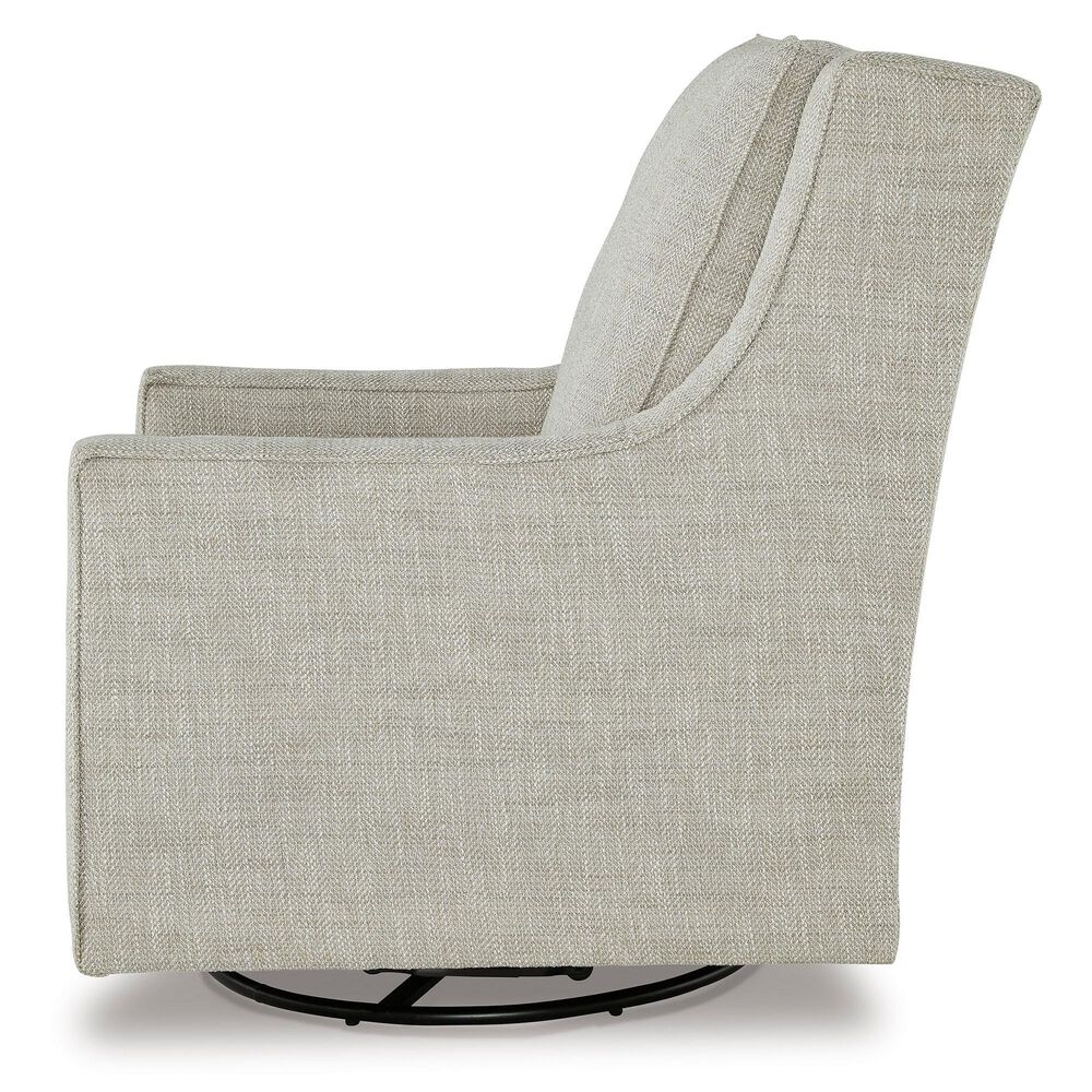 Ashley Kambria Swivel Glider Accent Chair in Fog, , large