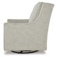 Ashley Kambria Swivel Glider Accent Chair in Fog, , large