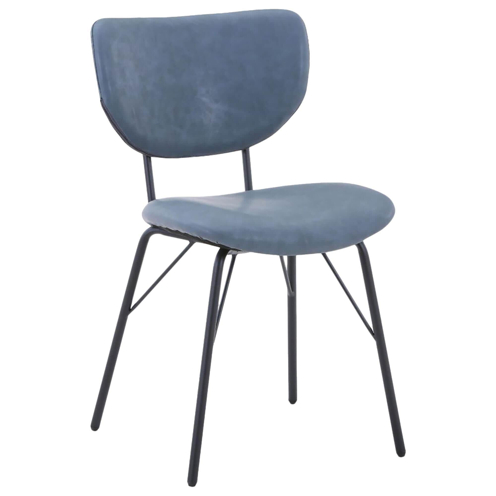 Slate blue sales chair