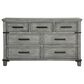 Ashley Russelyn 3 Piece Queen Bedroom Set in Gray, , large