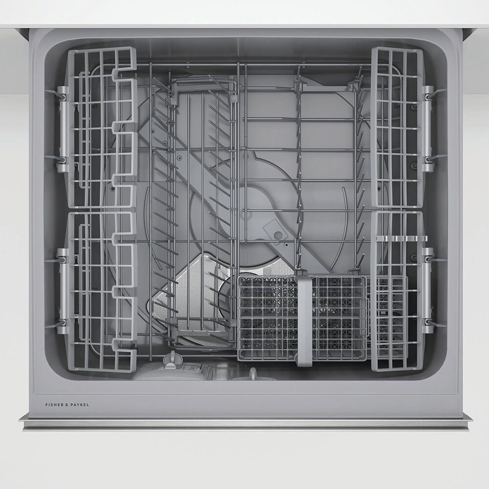 Fisher &amp; Paykel 24&quot; Built-Under Smart Double Drawer Dishwasher with 42 dBA in Stainless Steel, , large