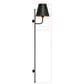 Southern Lighting 1-Light Plug-In Wall Sconce in Black, , large