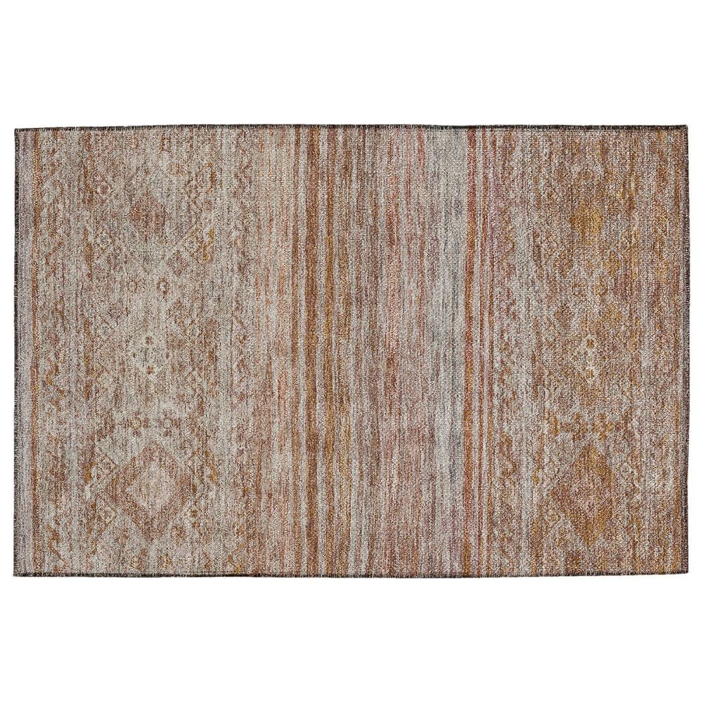 Dalyn Rug Company Karaj KJ4 2"6" x 3"10" Copper Indoor/Outdoor Area Rug, , large