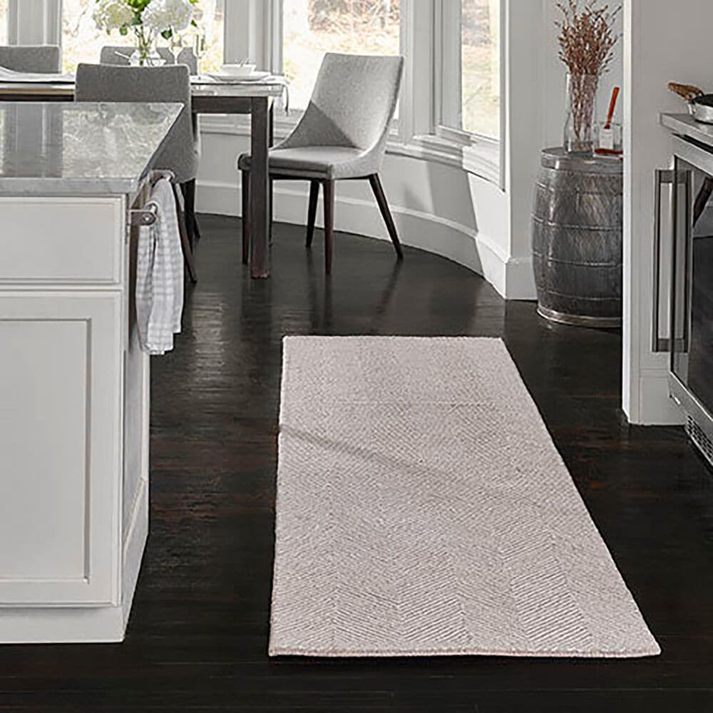 Momeni Charles 2&#39;3&quot; x 8&#39; Taupe Runner, , large
