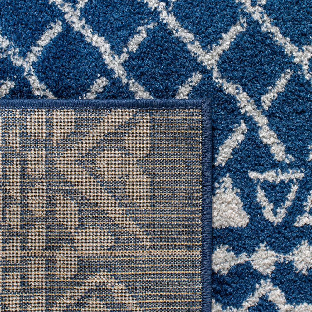 Safavieh Tulum  3&#39; Square Dark Blue Area Rug, , large