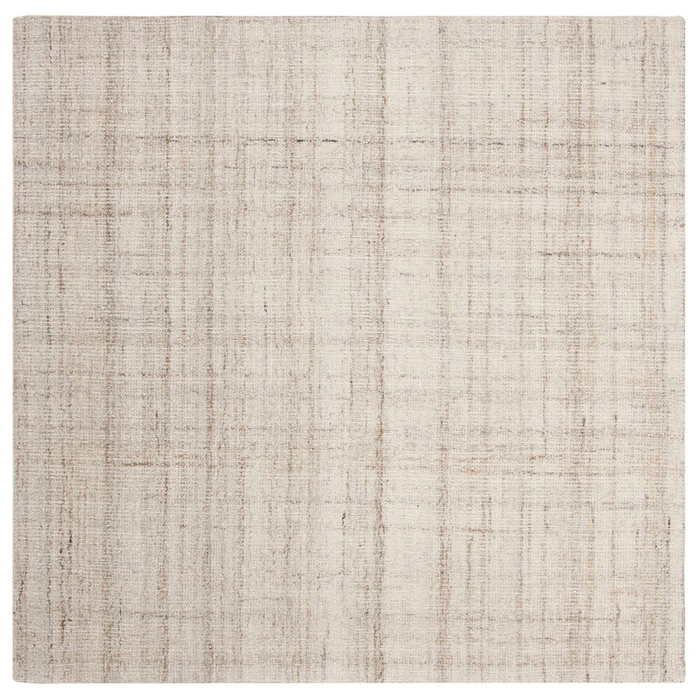Safavieh Abstract 6' Square Ivory and Beige Area Rug, , large