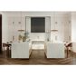 Cambria Luxury Abbey 3cm Quartz Countertop in White and Gray, , large