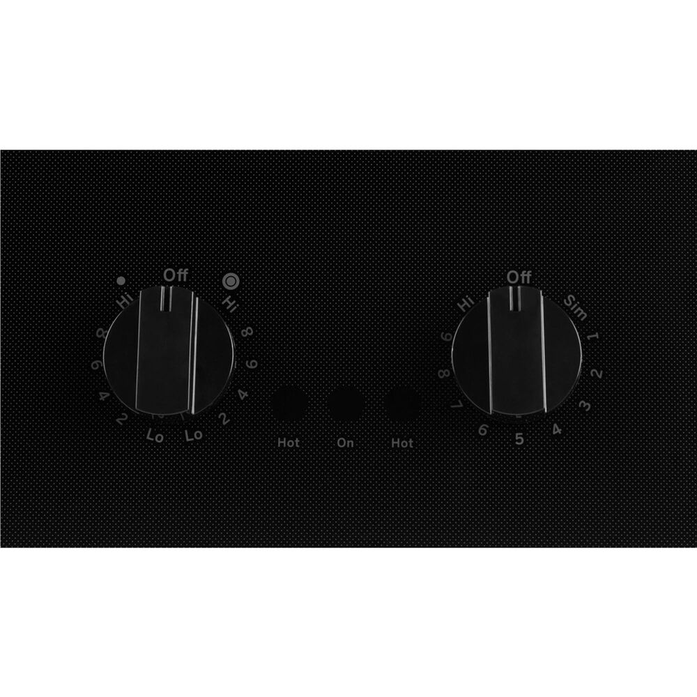 GE Appliances 21" Electric Radiant Cooktop in Black, , large