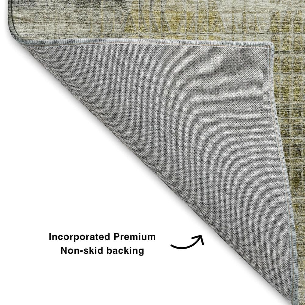 Dalyn Rug Company Trevi TV6 2&#39;3&quot; x 7&#39;6&quot; Taupe Runner, , large