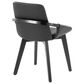 Lumisource Cosmo Arm Chair in Black, , large