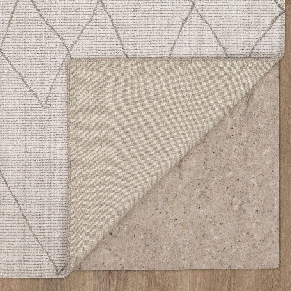 Karastan Tangier RG187-620 4&#39; x 6&#39; Tribal Diamond Silver Area Rug, , large