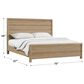 Emerald Home Furnishings Pacific Grove King Bed in Sand Dune, , large