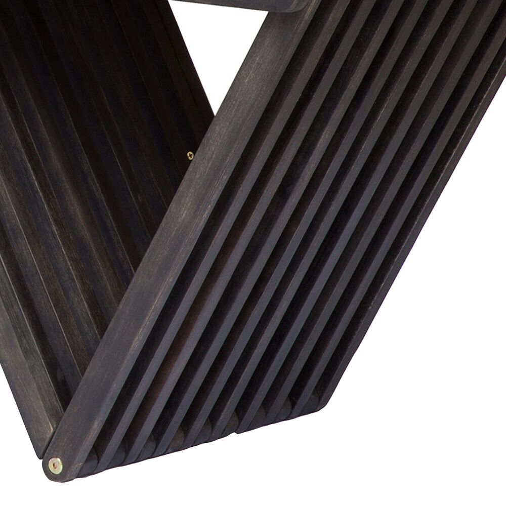 Hearth and Haven Metropol Patio Bench in Dark Grey, , large