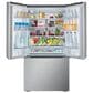 LG 32 Cu. Ft. Standard-Depth French Door Refrigerator in Printproof Stainless Steel, , large