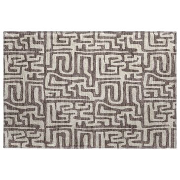 Dalyn Rug Company The Reserve TR1 Chocolate 2"6" x 3"10" Indoor/Outdoor Area Rug, , large