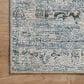 Amber Lewis x Loloi Billie 2" x 5" Denim and Blush Runner, , large