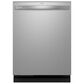 GE Profile 4pc Kitchen Package with Refrigerator, Range, Microwave, and Dishwasher in Stainless Steel, , large