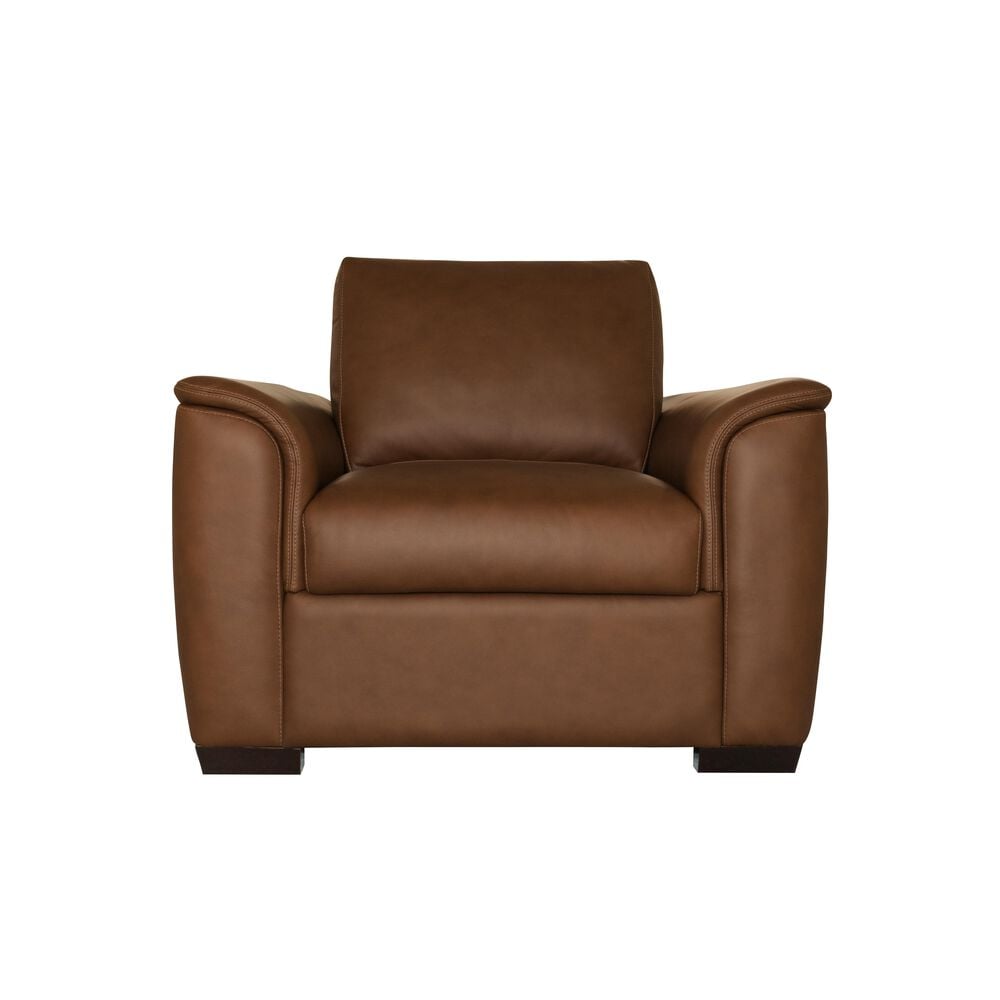 Flexsteel Henry Accent Chair in Caramel, , large