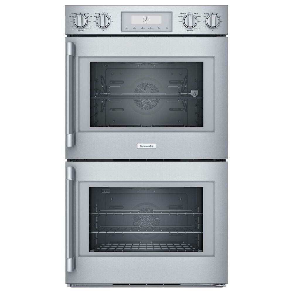 Thermador 30" Professional Double Wall Oven with Right Side Opening Door in Stainless Steel, , large