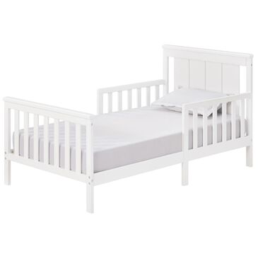 Oxford Baby Lazio Toddler Bed in Snow White, , large