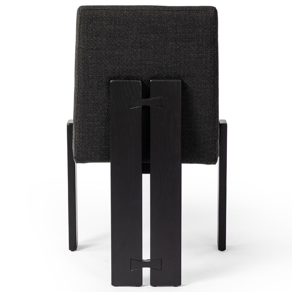 Four Hands Roxy Dining Side Chair in Brushed Ebony Oak, , large