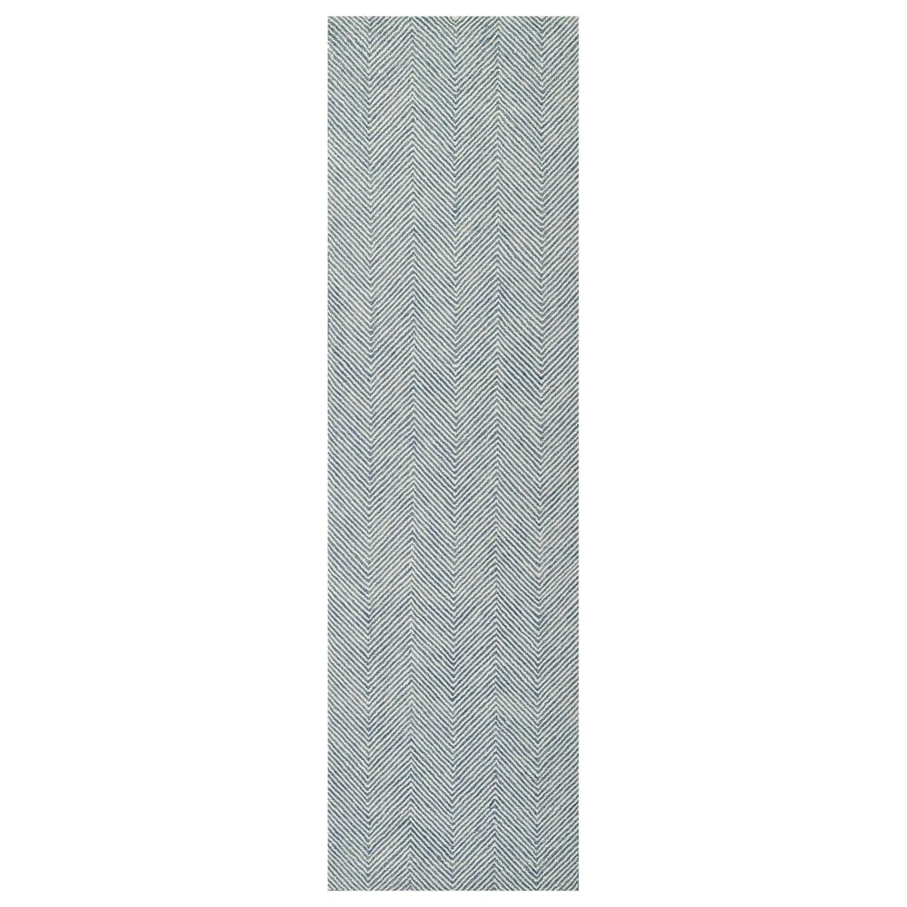 Momeni Charles 2"3" x 8" Blue Runner, , large