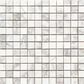 Emser Calacata Illusion 1" x 1" Square on 12" X 12" Honed Natural Stone Mosaic Sheet, , large