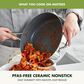 Green Pan Valencia Pro 5-Quart Saute Pan with Lid in Stainless Steel, , large