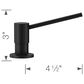 Blanco Torre Soap Dispenser in Coal Black, , large