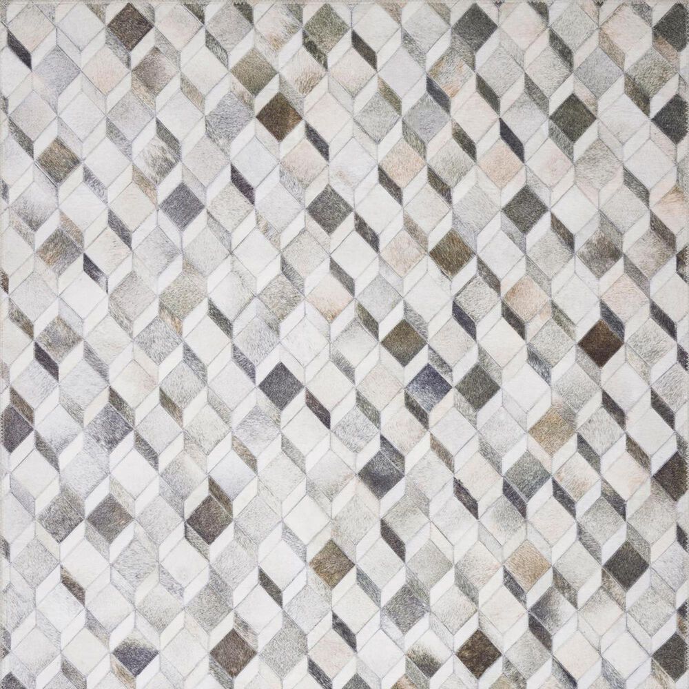 Loloi II Maddox MAD-02 2&#39;6&quot; x 7&#39;6&quot; Grey and Mocha Runner, , large