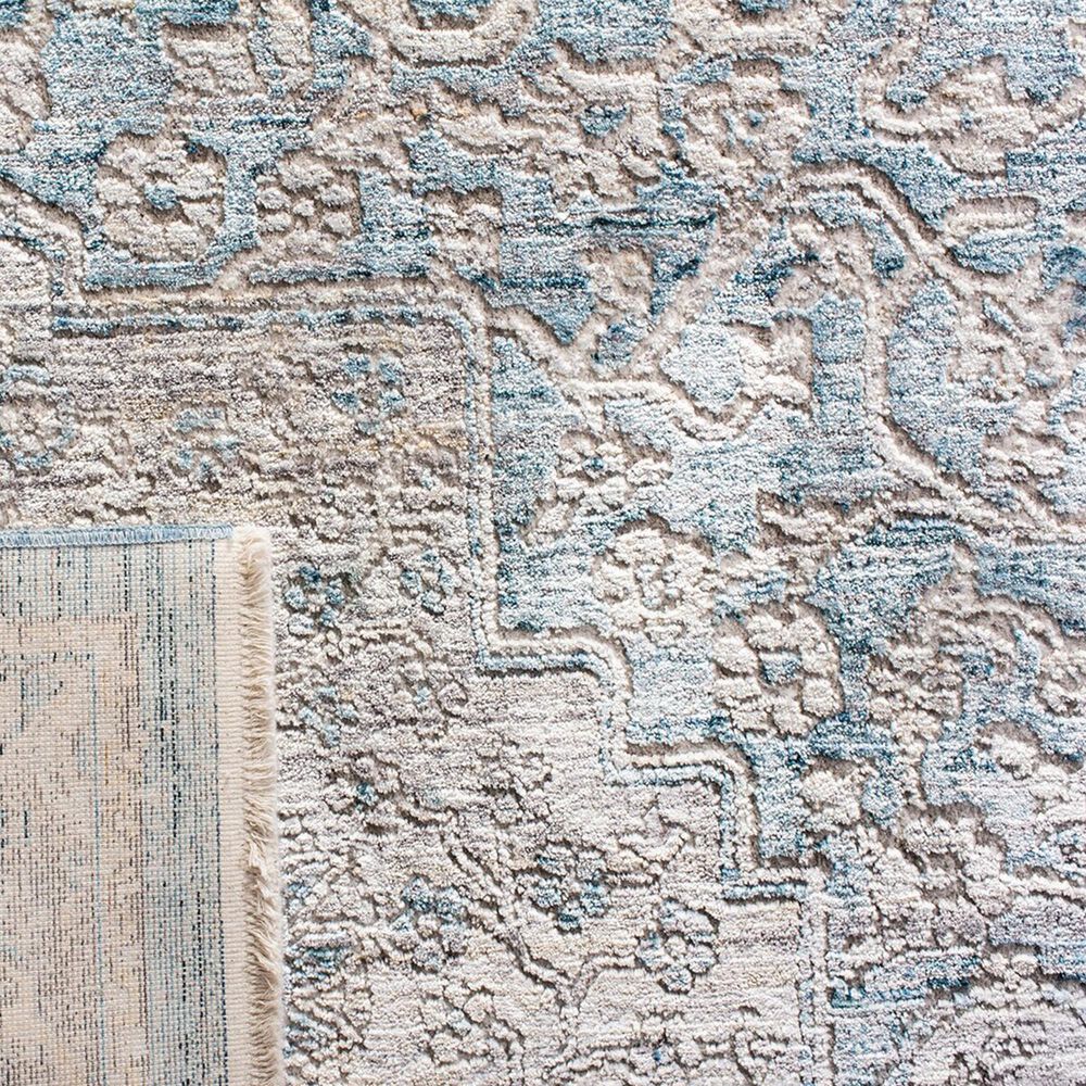 Safavieh Dream DRM412M 2&#39; x 8&#39; Blue and Grey Runner, , large