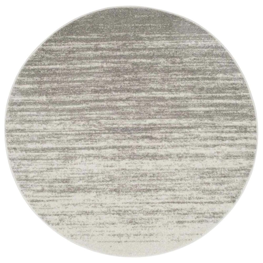 Safavieh Adirondack ADR113C 4&#39; Round Light Grey Area Rug, , large
