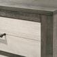 Crown Mark Rhett 4-Drawer Chest in Gray and White, , large