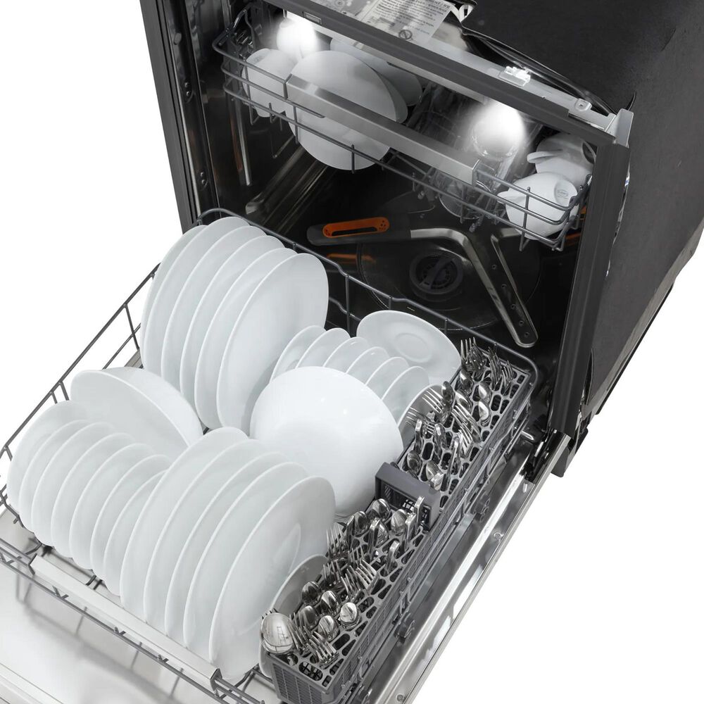 LG 24&quot; Built-In Bar Handle Dishwasher with TrueSteam in PrintProof Stainless Steel, , large