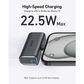 Anker 5000 mAh Power Bank with Built-In USB-C in Black, , large