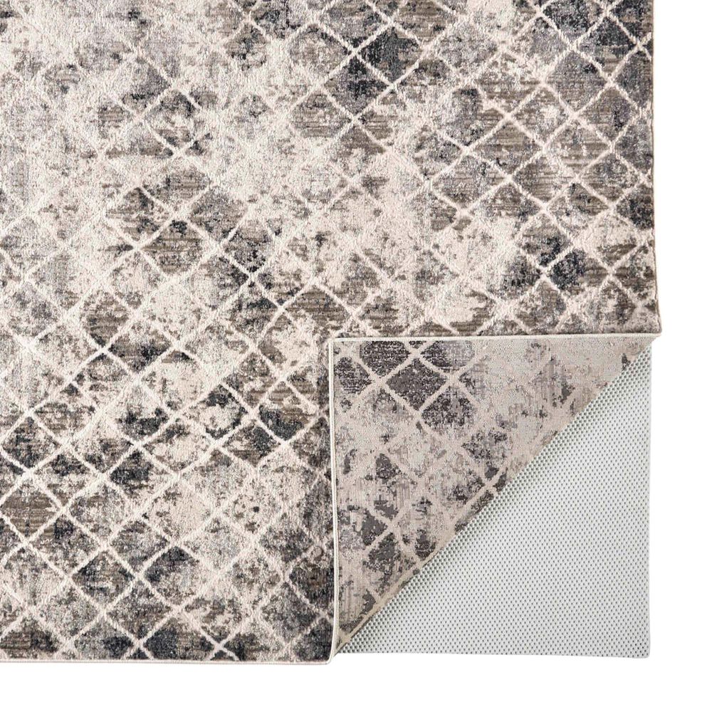 Feizy Kano 5&#39;3&quot; x 7&#39;6&quot; Sand and Ivory Area Rug, , large