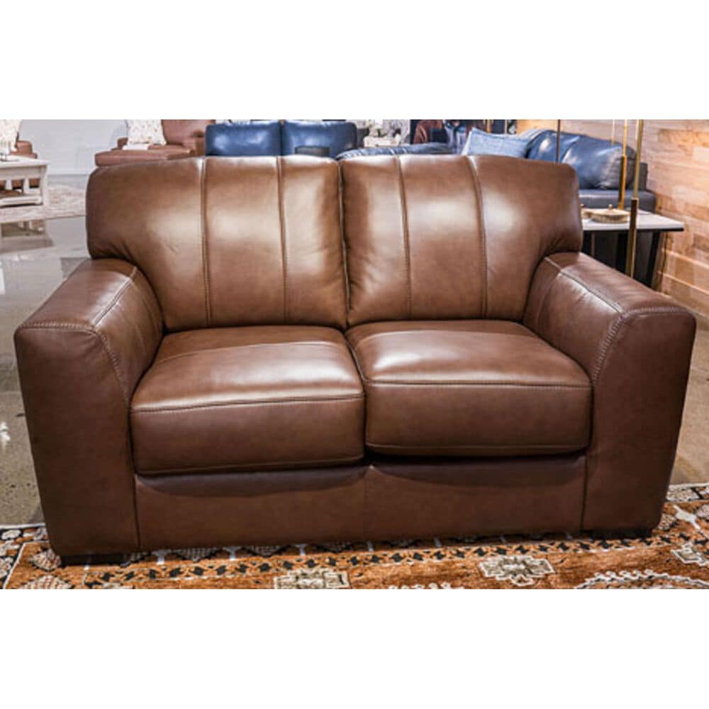 Ashley Brogliano Stationary Loveseat in Canyon, , large