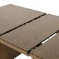 Furniture of America Virex Rectangle Extendable Dining Table in Dark Walnut, , large