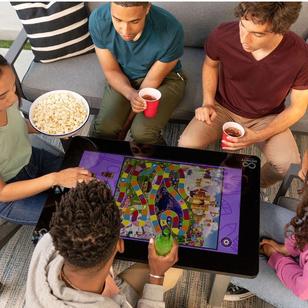 Arcade1up 32&quot; Screen Infinity Game Table in Black, , large