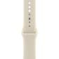 Apple Watch SE 3 (GPS + Cellular) 44mm Starlight Aluminum Case with Sand Sport Band - S/M, , large