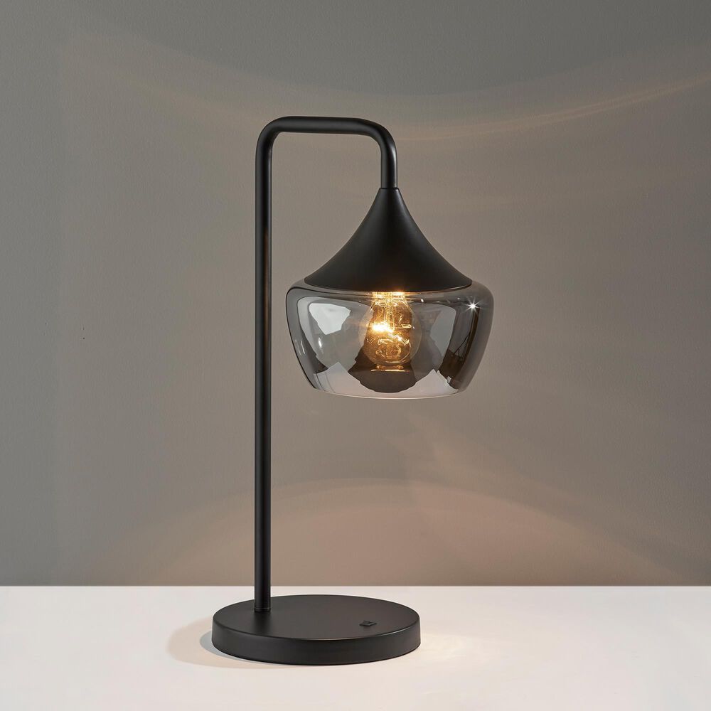 Adesso Eliza Table Lamp in Black, , large