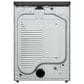 LG 5 Cu. Ft. Front Load Washer with 25 Wash Cycles and 7.4 Cu. Ft. Gas Dryer Laundry Pair in Black Steel, , large