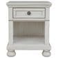 Ashley Robbinsdale 4-Piece Full Storage Bedroom Set in Antique White, , large