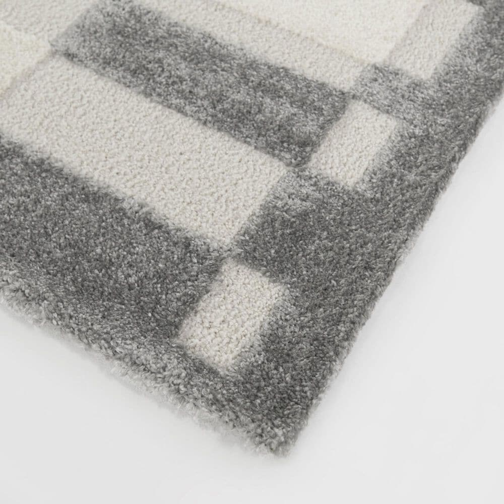 Balta Rugs Cocoon Bernadette Grey 5'3" x 7' Area Rug, , large
