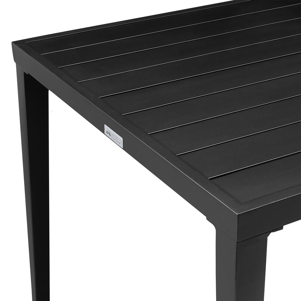 Blue River Aileen 7-Piece Patio Dining Table Set in Black and Grey, , large