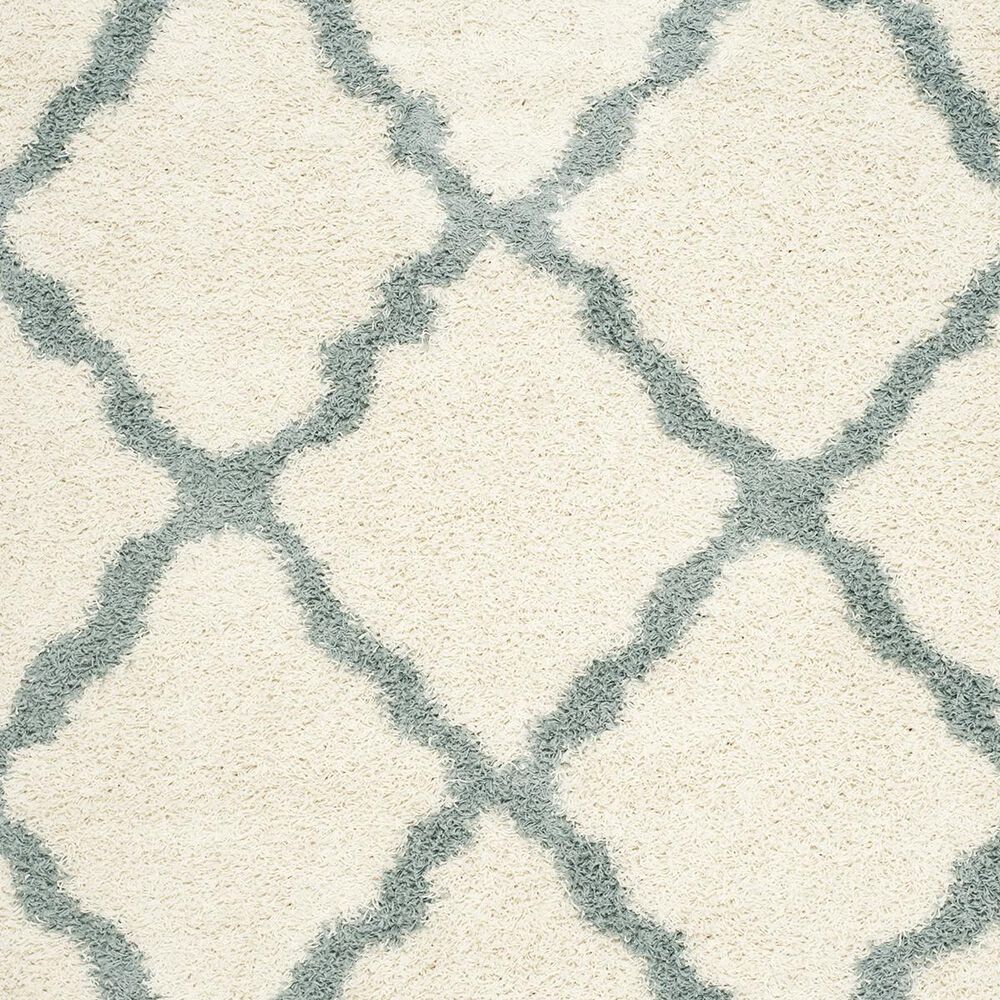 Safavieh Dallas Shag SGD257J-10 10&#39; x 14&#39; Ivory/Light Blue Area Rug, , large