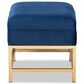 Baxton Studio Aliana Storage Ottoman in Navy Blue/Gold, , large
