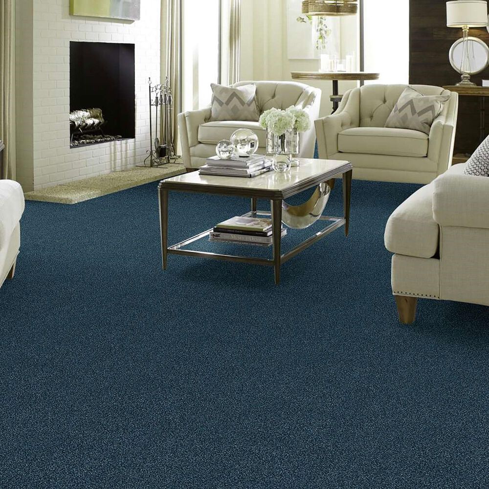 Shaw Find Your Comfort TT Blue Carpet in Twilight Golf, , large