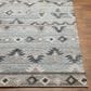 Surya Alyssa 2" x 3" Blue, Gray, White and Brown Area Rug, , large